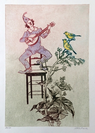 Ketzek František (1906 - 1978) : Zpíváno květinám a ptákům