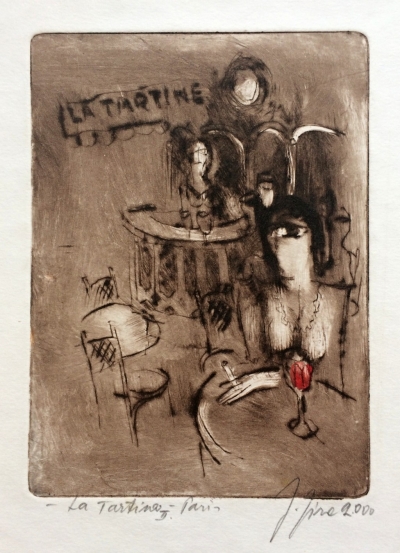Jíra Josef (1929 - 2005) : La Tartine II - Paris