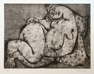 Antonová Alena (1930) : Spící dívka