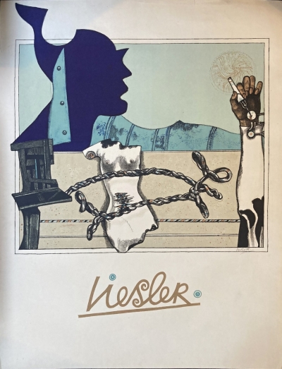 Liesler Josef (1912 - 2005) : Litografie - Plakát