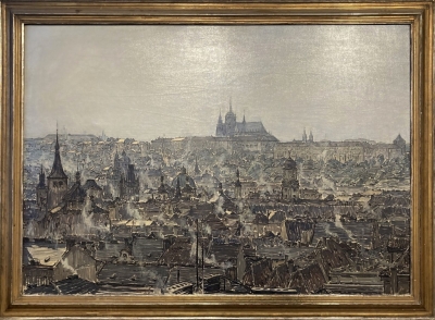 Vondrouš Jan Charles (1884 - 1970) : Praha z Koruny