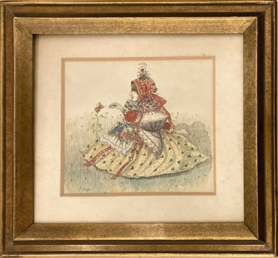 Uprka Joža (1861 - 1940) : Děvčátko v kroji