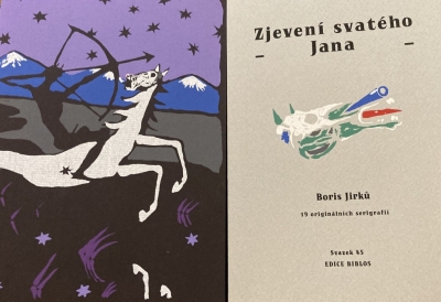 1. Bibliofilie  : Zjevení sv. Jana - Boris Jirků