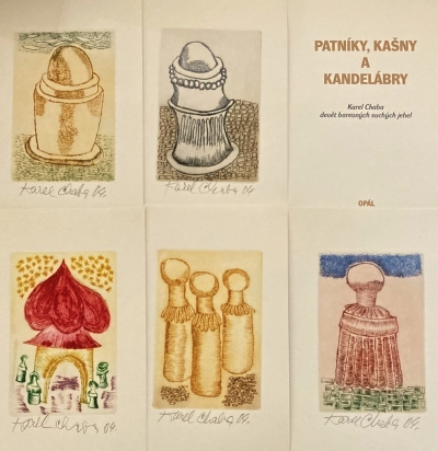 Chaba Karel (1925 - 2009) : Patníky, kašny a kandelábry