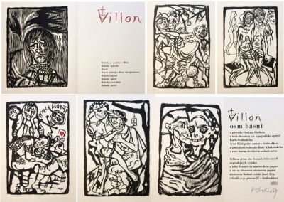 1. Bibliofilie  : Francois Villon - 8 básní