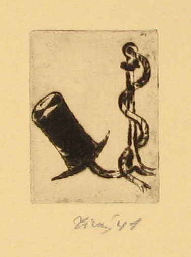 Tichý František (1896 - 1961) : Ilustrace k básním F. Bárty