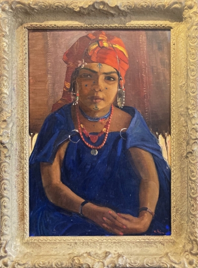 Šén (Schön) Fráňa (1882 - 1976) : Beduínka z jižního Tunisu