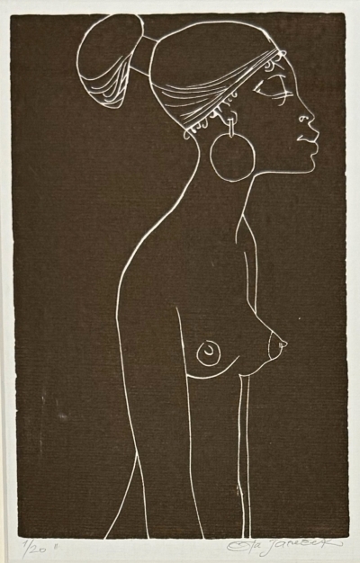 Janeček Ota (1919 - 1996) : Černoška