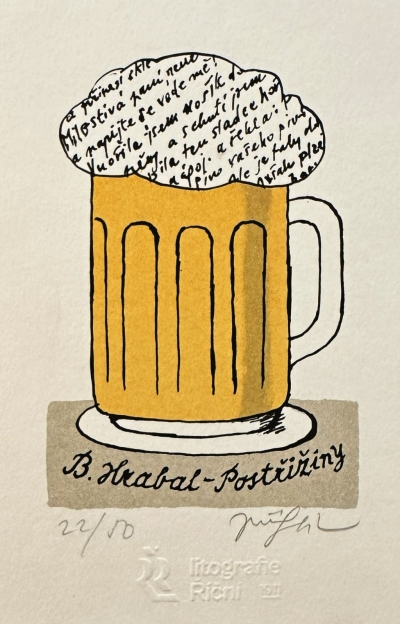 Slíva Jiří (1947) : B. Hrabal - Postřižiny