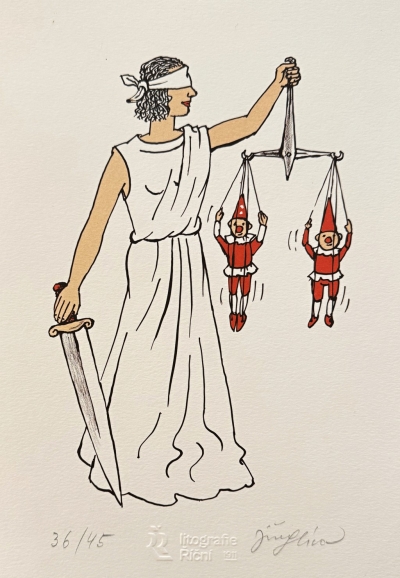 Slíva Jiří (1947) : Spravedlnost - kašpárci