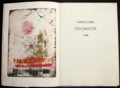 Janeček Ota (1919 - 1996) : bibliofilie