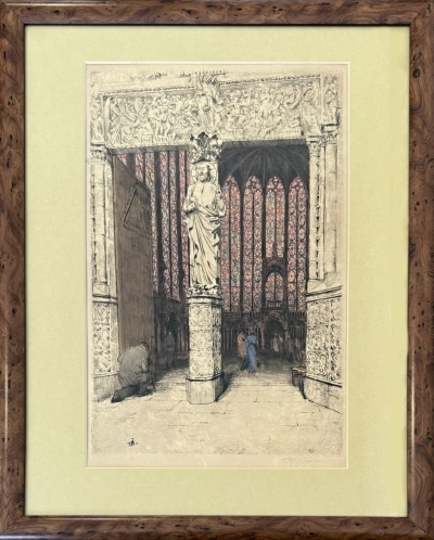 Tavík Šimon František (1877 - 1942) : Portál Sainte Chapelle
